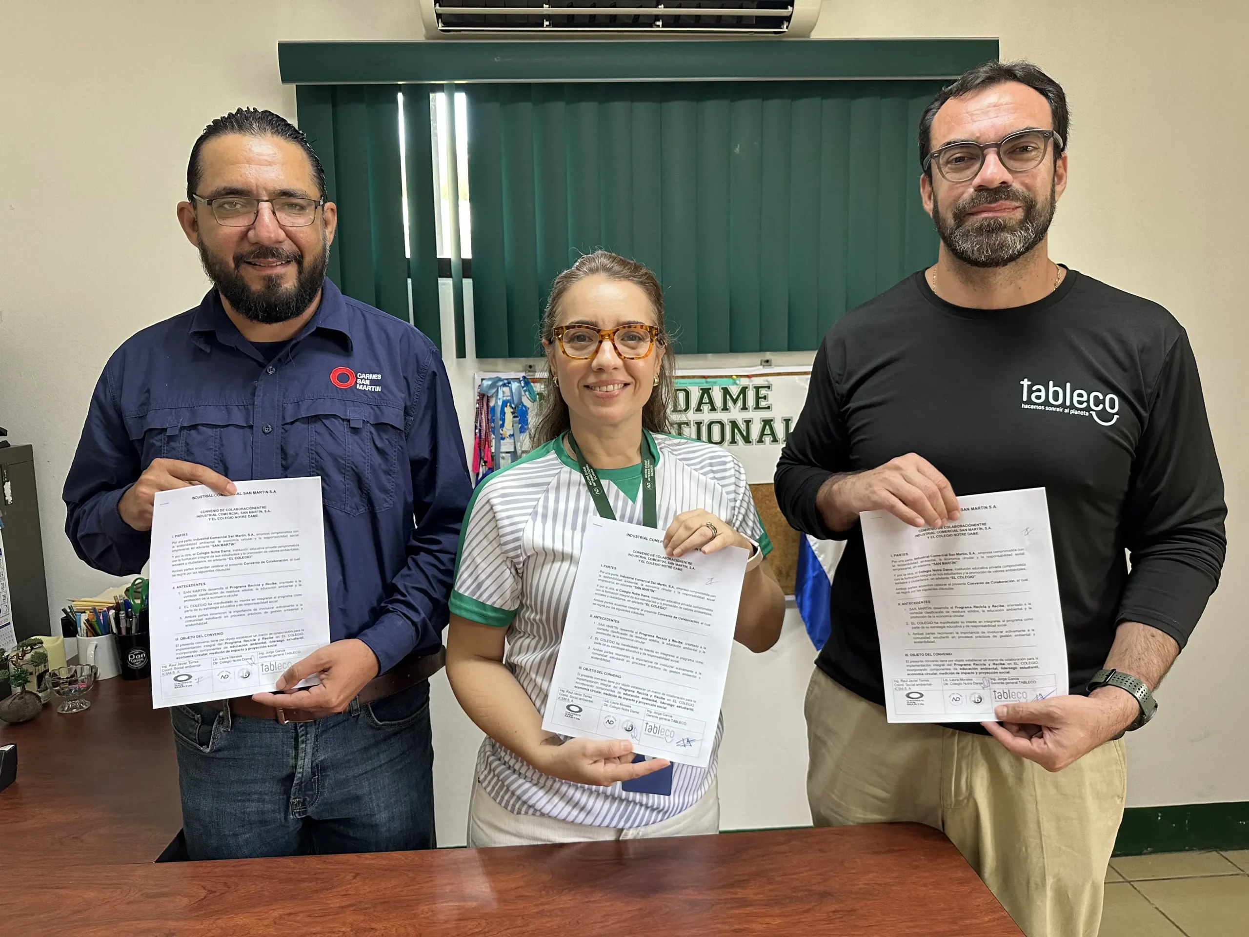 Alianza entre Carnes San Martín y el Colegio Notre Dame Internactional School